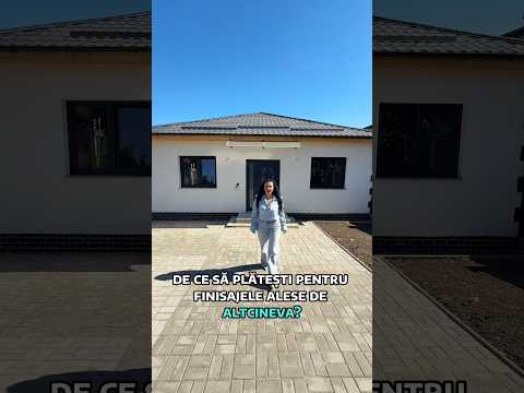 Casă 4 camere la sol - construcție 2026 - Șofronea — Video