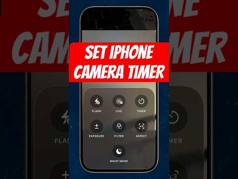 TURN ON & Set iPhone Camera Timer for Hands-Free Photos in iOS 26 📸
