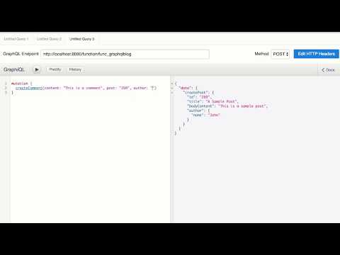 A Serverless GraphQL Blog in 60 Seconds with OpenFaaS