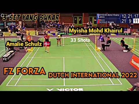 R16 | Myisha Mohd Khairul (MAS) Def Amalie Schulz (DEN) - Dutch International 2022