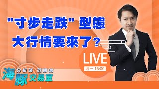 寸步走跌"型態，大行情要來了?｜海豚交易室 ｜范振鴻 (圖)