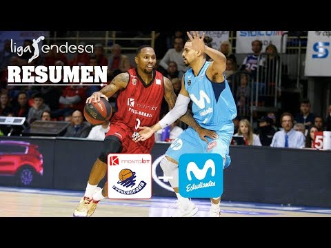Montakit Fuenlabrada - Movistar Estudiantes (93-92) RESUMEN // Jornada 19 Liga Endesa