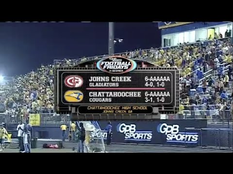 John's Creek vs. Chattahoochee - Sept. 28, 2012
