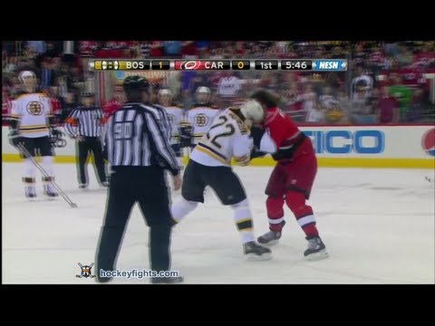 Shawn Thornton vs Kevin Westgarth