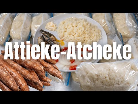 How to make the Ivorian Attiéké or Atcheke in the USA with amazing results | Ivorian Popular Dish