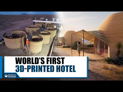 The First 3D-Printed Hotel