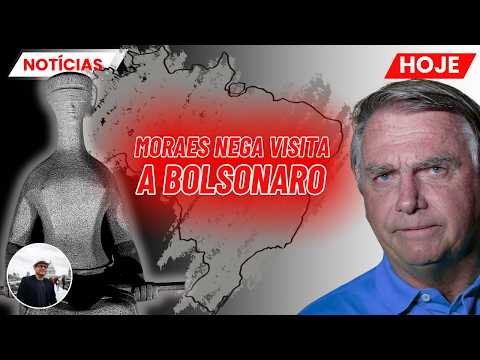 🔴AO VIVO: MORAES voltou atrás e NEGOU PEDIDO para que BEATTIE assessor de TRUMP visite BOLSONARO.