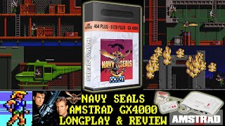 [AMSTRAD GX4000] Navy Seals - Longplay & Review