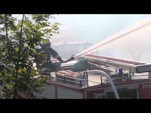 Feuer in Großaitingen: Bauernhof ausgebrannt