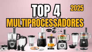 Os 4 Melhores Multiprocessadores para sua Cozinha em 2025 | Praticidade e Eficiência!