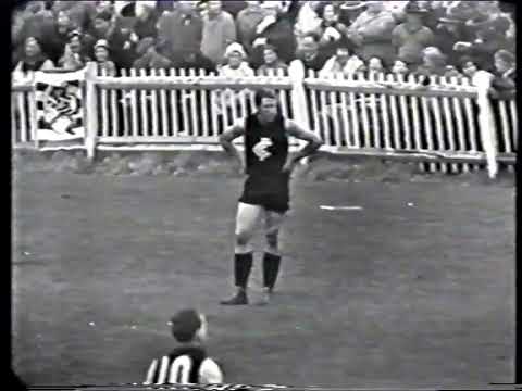 Rd 6 1963 - Channel 7 - Carlton v Geelong last quarter. Mike Williamson and Butch Gale