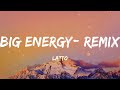 Latto - Big Energy- Remix (Lyrics)
