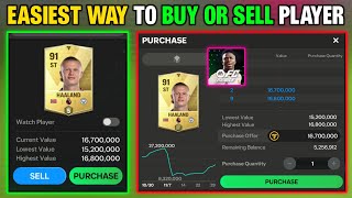 How To Buy & Sell Players In FC Mobile 24 | FC Mobile Market Tips