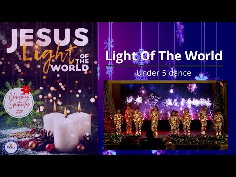 LIGHT OF THE WORLD | KIDS DANCE | EGN CHRISTMAS SPECTACULAR 2025 | #uktamilchurch