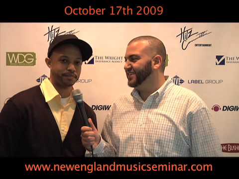 Angel Martinez of G-Unit Records Interview at the New England Music Seminar 2009