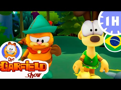 👑 Garfield, o Príncipe ! 👑 - Episódio Completo HD