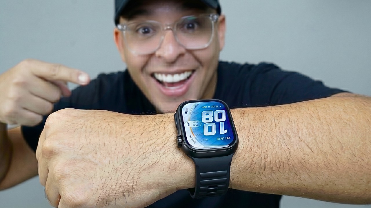 Nem o APPLEWATCH entrega isso! HUAWEI WATCH FIT 5 PRO