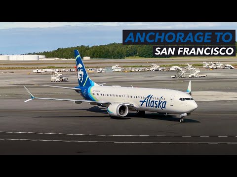 Alaska Airlines 737 MAX 9 Economy Class - Anchorage to San Francisco - TRIP REPORT