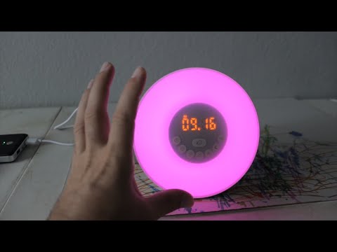 Sunrise & Sunet Simulation Alarm Clock - Setup Review