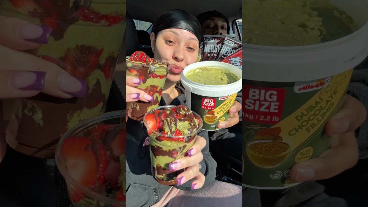 We Dubai Chocolate’d Everything 🍓🍫