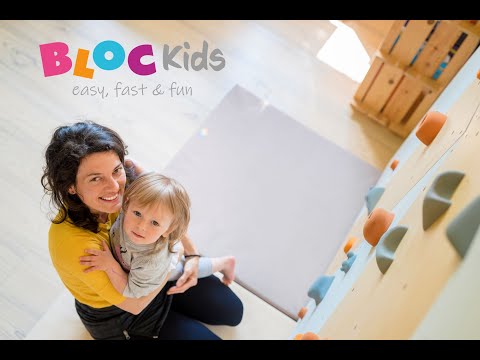 BLOCKids: Lezecká stěna, která roste s tebou!