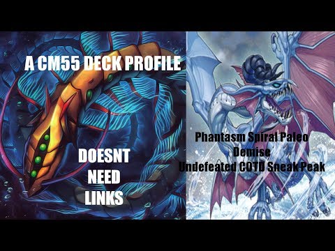 YuGiOh Phantasm Spiral Paleo Demise Deck Profile August 2017 Killin Links W/ Vanillas
