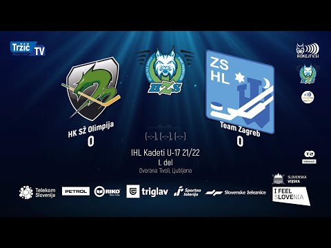 U-17 IHL 16.10.2021 HK SŽ Olimpija - Team Zagreb