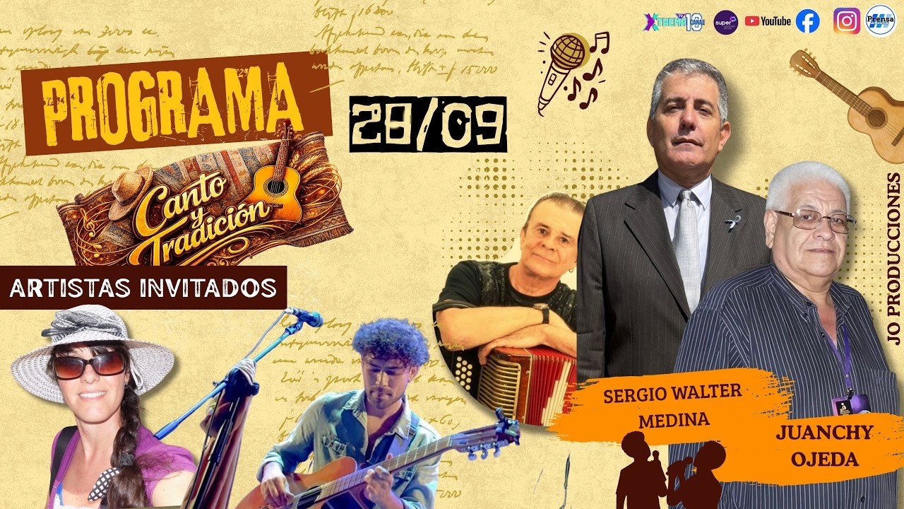 Canto y Tradición: Antonio Tarragó Ros, chacarera y Expo Rural 2026