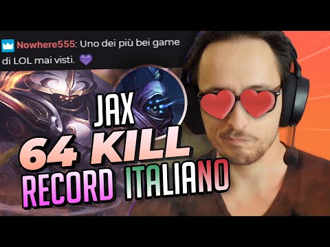 MI DONANO 800€ - 64 KILL CON JAX IN RANKED - RECORD KILL League Italia
