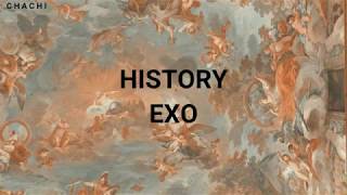 EXO 엑소 &quot;HISTORY&quot; - EASY LYRICS