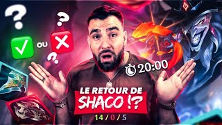 CE NOUVEAU BUILD VA FAIRE REVENIR SHACO EN SAISON 13 ?