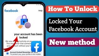 How To Unlock Facebook Account (2023| Fix Your Account Has Been Locked Facebook