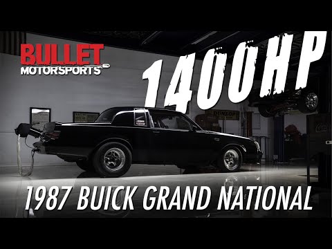 Turbocharged 1987 Buick Grand National Drag Car
