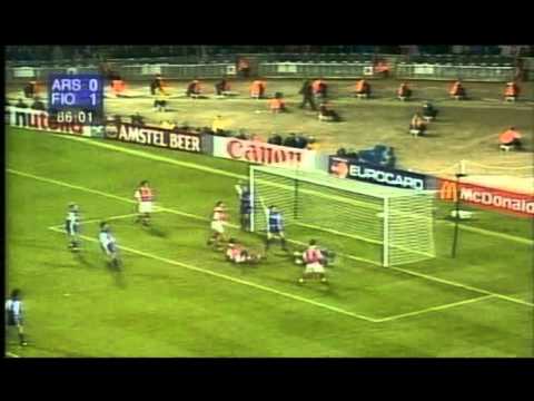 Arsenal - Fiorentina 0-1 - Champions League 1999-2000 Super parata di Toldo