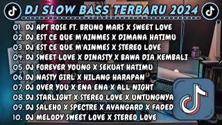 Download lagu DJ SLOWBASS TERBARU 2024 || DJ APT ROSE FT. BRUNO MARS X SWEET LOVE || DJ EST CE QUE M'AINMES VIRAL mp3