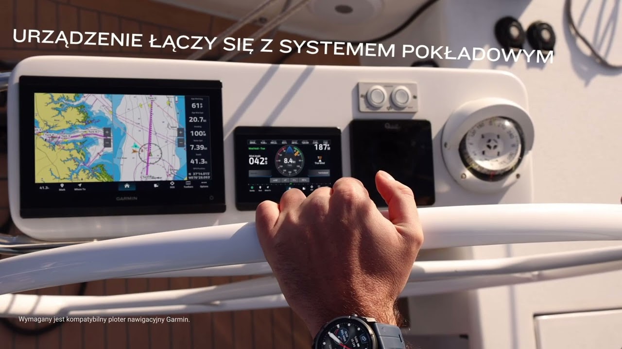 Miniaturka filmu przedstawiającego instrument morski Garmin GMI 40