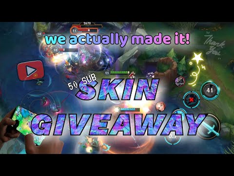 CLAIMED!!  WILD RIFT SKIN GIVEAWAY!!!   +  Full AD Thresh Clips
