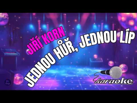 ???? Jiří Korn – Jednou hůř, jednou líp | Karaoke s textem ????