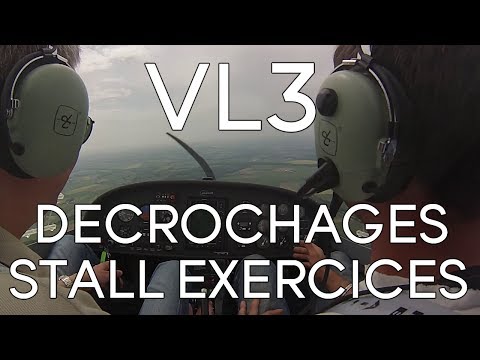 VL3 RG Exercices de décrochage / Stall Exercises