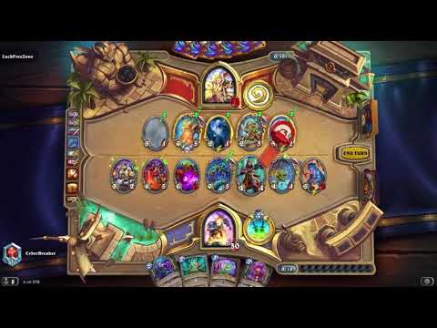 Nobody expects Yogg-Saron, Master of Fate in Miracle Rogue deck