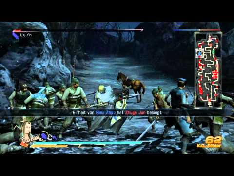 Let's Play Dynasty Warriors 8 [German/Chaos] part 72 Jin - Xiahou Bas Reise