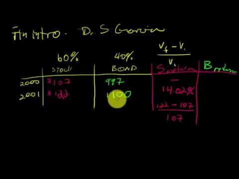 finintro - calcLesson 0601 - weighted portfolios