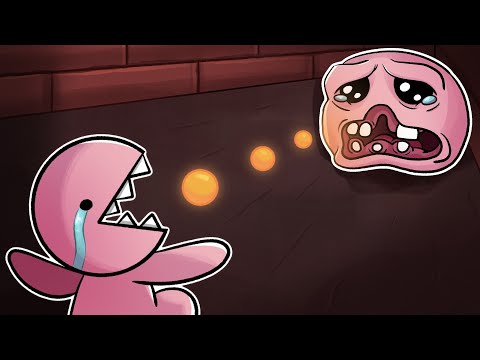 TBOI but I'm Pac-Man