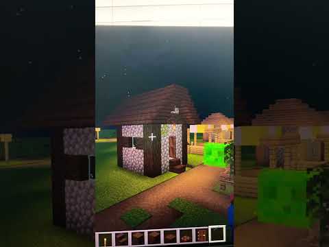 Changing up villager houses (Day 1!) #minecraftfans #minecraft #building #village
