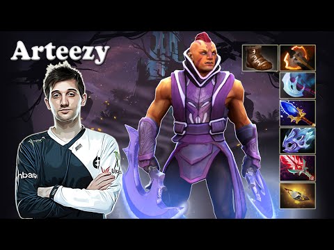 Arteezy - AntiMage Safelane vs Yatoro Sven | Dota 2 7.30d Gameplay
