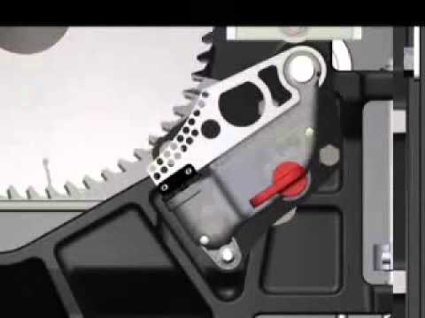 Serra com dispositivo sensitivo