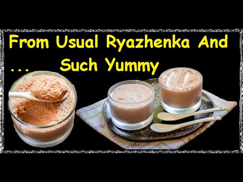 Ryazhenka soufflé / Book of recipes / Bon Appetit
