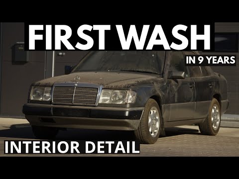 Deep Cleaning Mercedes Benz W124 - Exterior & Interior Detail