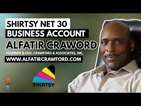 , title : 'Shirtsy NET 30 Business Account - Alfatir Crawford'