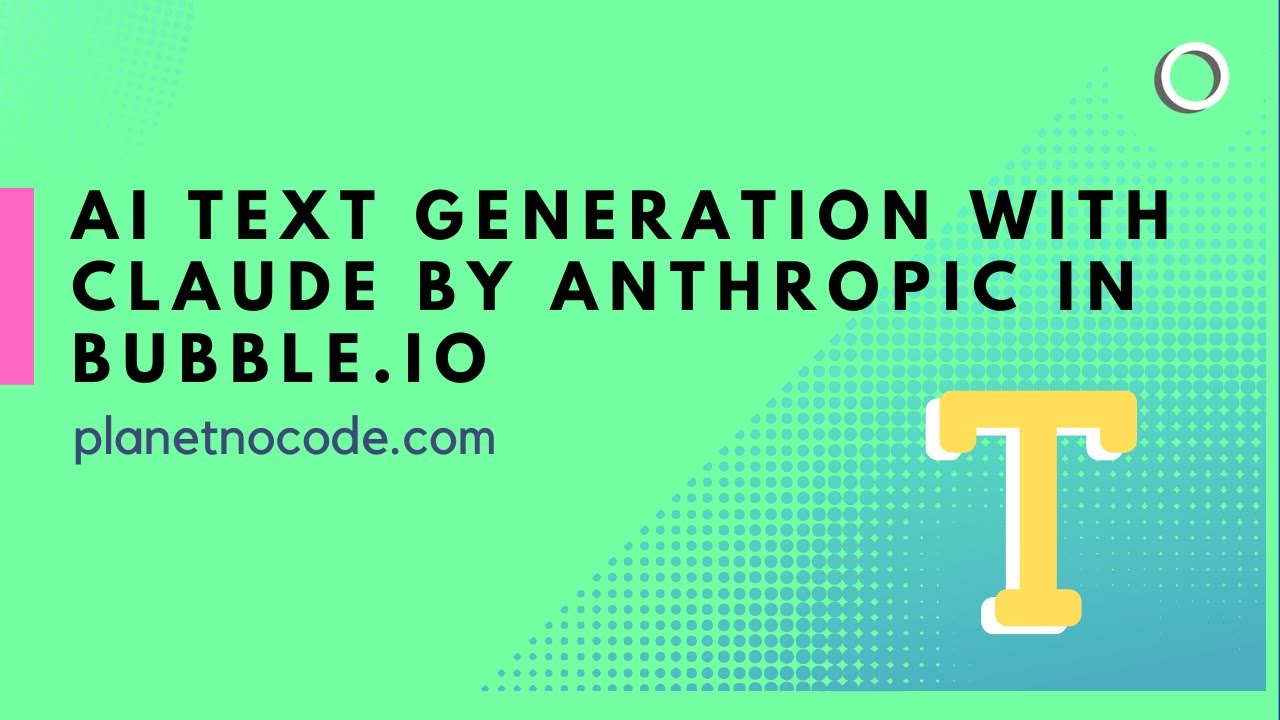 AI text generation with Claude by Anthropic thumbnail